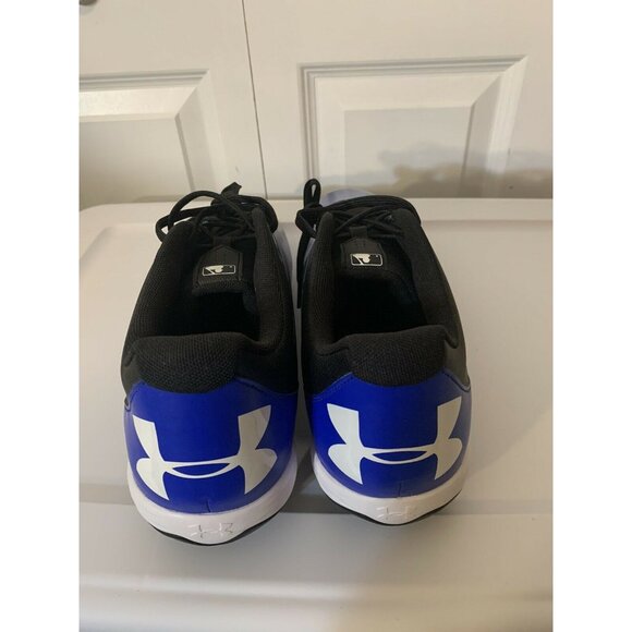 New UNDER‎ ARMOUR UA LEADOFF LOW RM MEN\'S BASEBALL CLEATS SZ 14 BLUE 1297317 001 main image 7